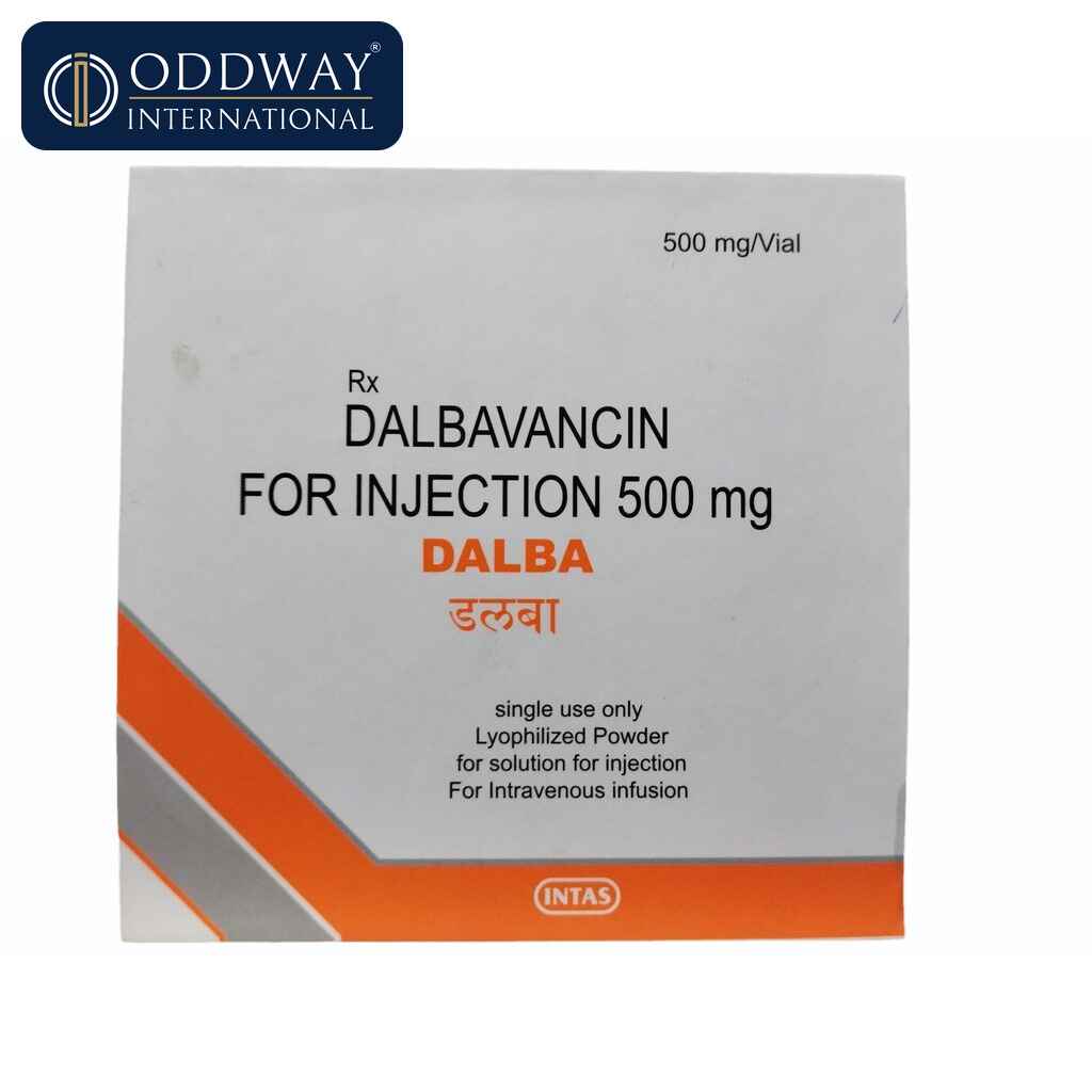 Dalbavancin injection export supply with documentation support