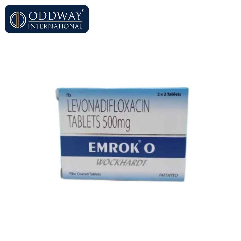 Emrok 0 Levonadifloxacin 500mg Tablet for wholesale export supply