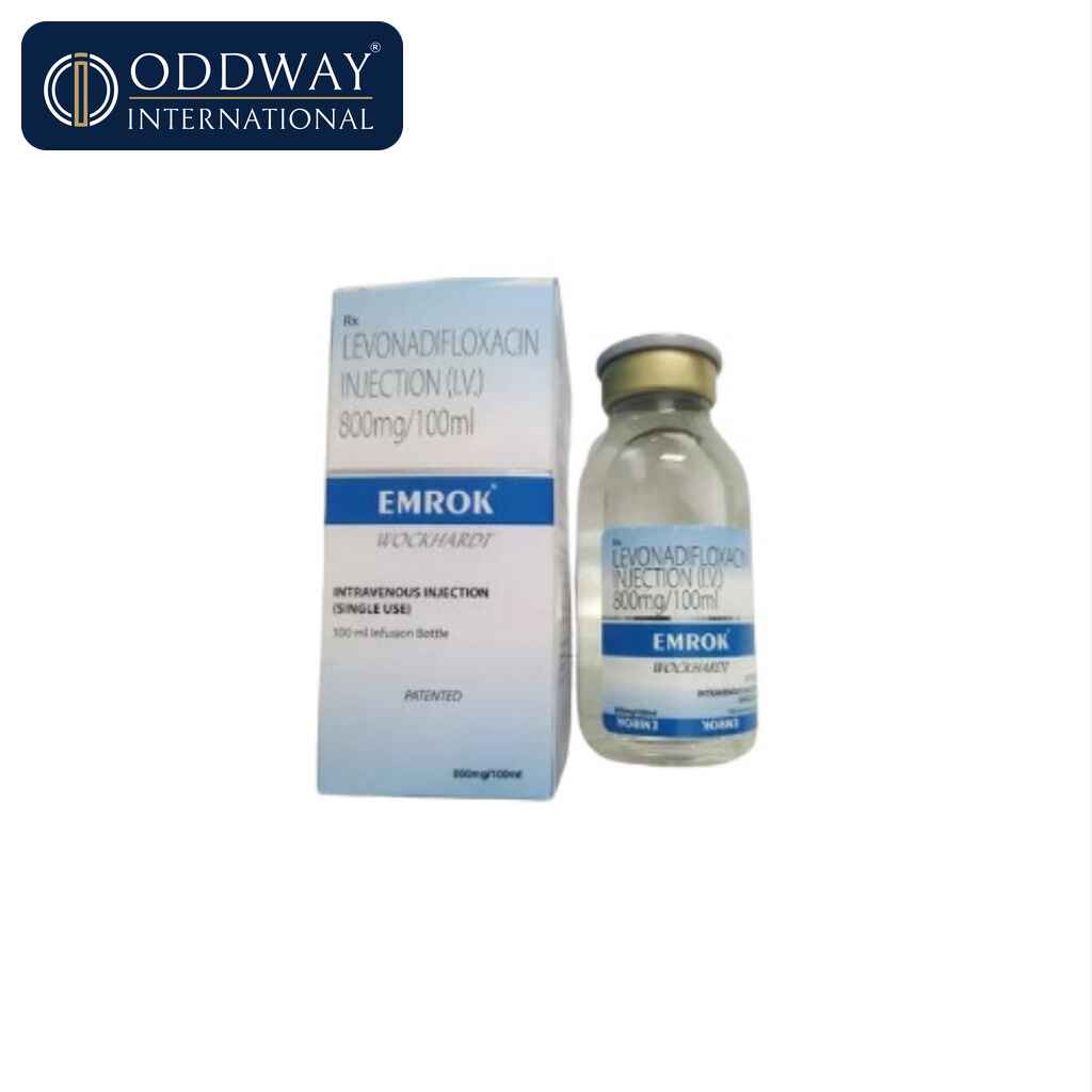 Emrok 800 mg IV injection for hospital and institutional supply