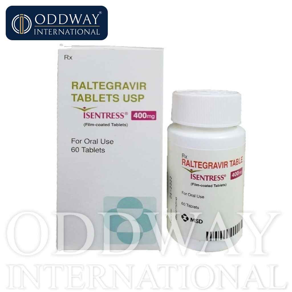 Isentress 400 mg tablets for wholesale pharmaceutical