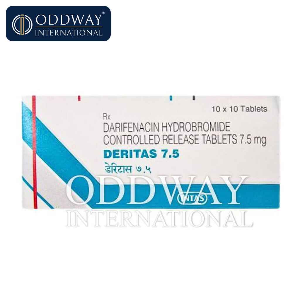 Darifenacin 7.5 mg Tablet Wholesale Supply Darifenacin 7.5 mg Tablet wholesale supply for B2B pharmaceutical buyers