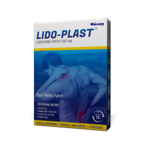 lido past lidocaine patch box