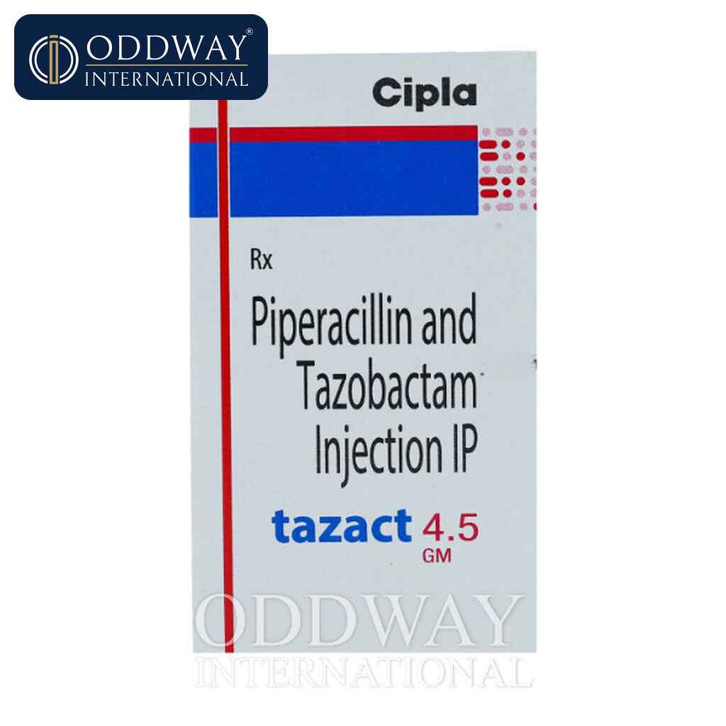 Tazact 4.5 gm wholesale injectable supply for hospital procurement