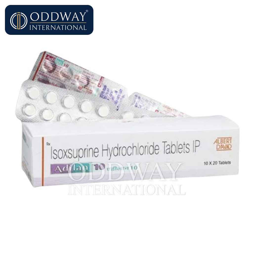 Isoxsuprine 10 mg Tablets wholesale export supply