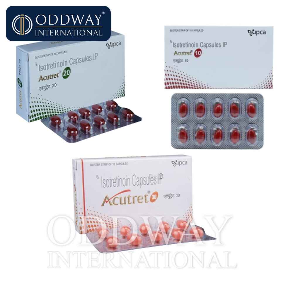 Acutret Capsules wholesale supply for licensed pharmaceutical importers