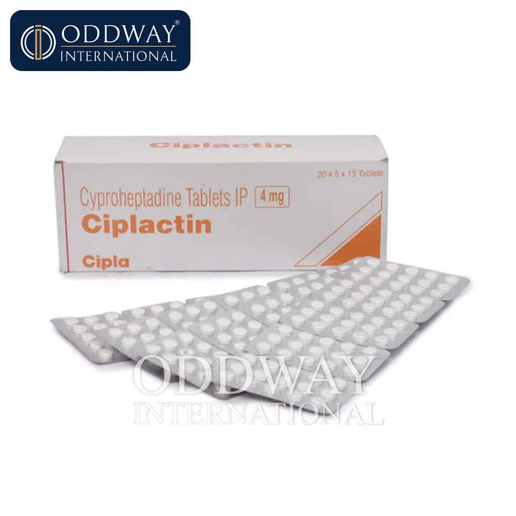 Cyproheptadine 4 mg Tablet wholesale supply for pharmaceutical importers