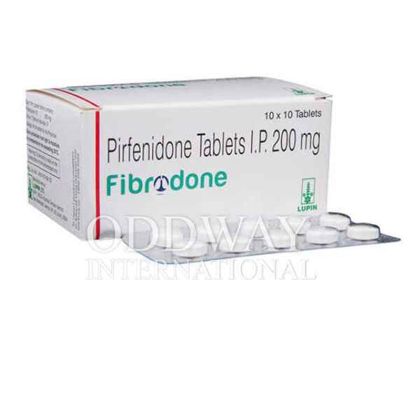 Fibrodone 200 pirfenidone brand name