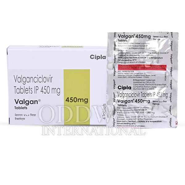 packing Valgan 450 mg