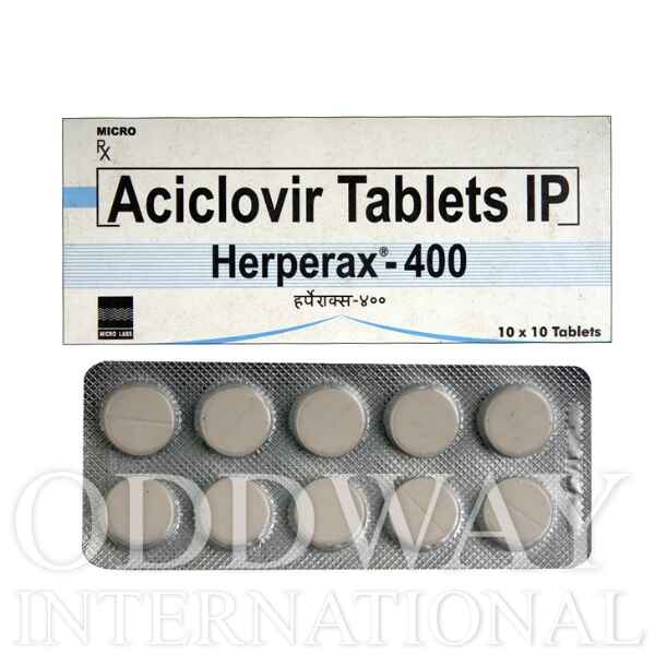Herperax Aciclovir 400 mg Tablet