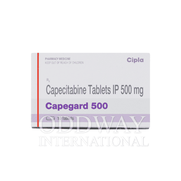 box of Capegard 500 tablet