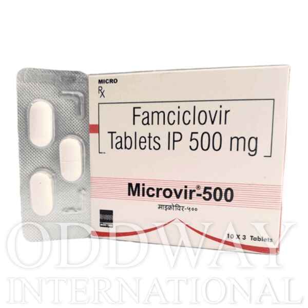 Microvir Famciclovir 500 mg Tablet