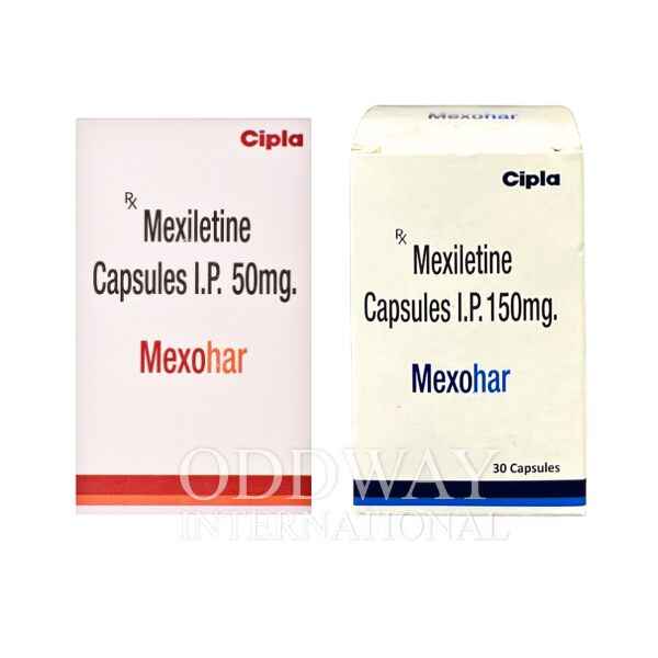 Mexohar mexiletine 150 mg capsule