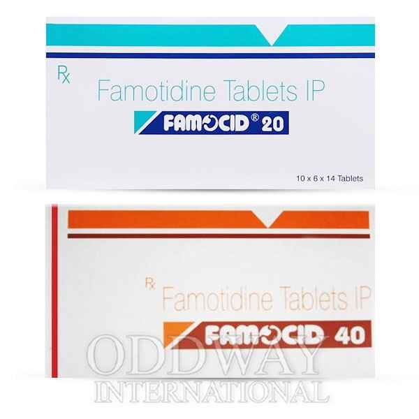 Famocid famotidine 20 mg