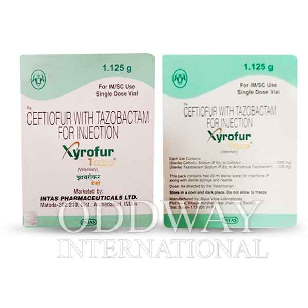 Xyrofur tazo injection