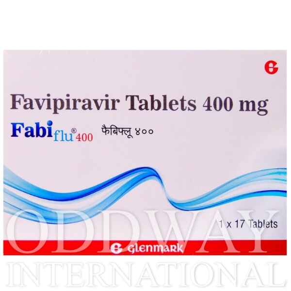 Order Favipiravir 400 mg at lowest price Fabiflu Favipiravir 400 mg Tablet