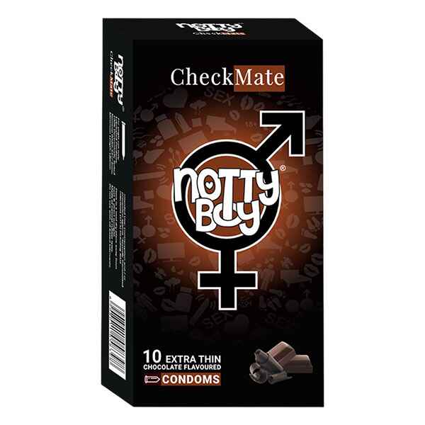 Chocolate Flavoured Dotted Condoms