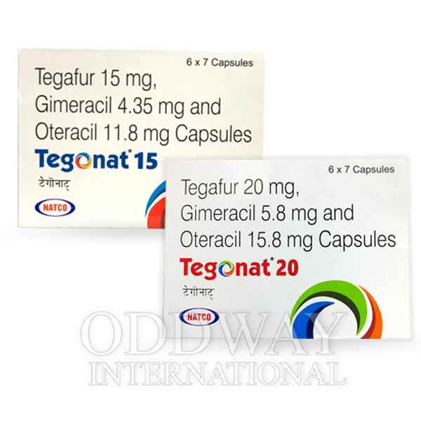 Order Tegonat Tegafur Capsule at lowest price Tegonat Tegafur Capsule