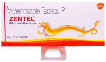 ZENTEL Albendazole 400 mg
