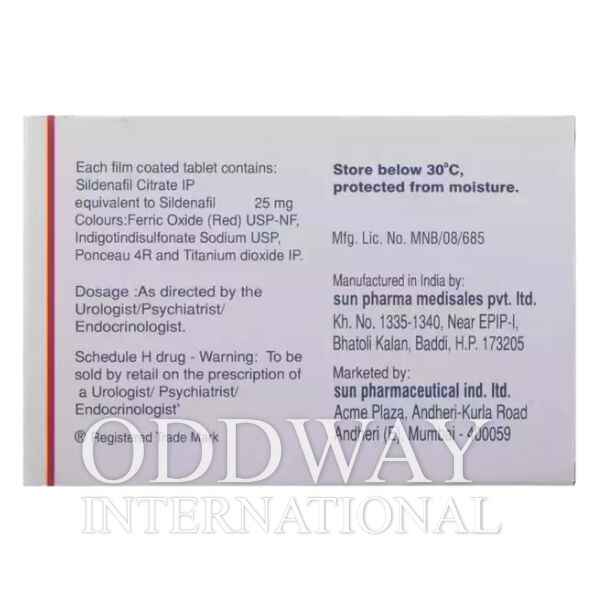 Order caverta 25 mg for female at lowest price caverta 25 mg for female