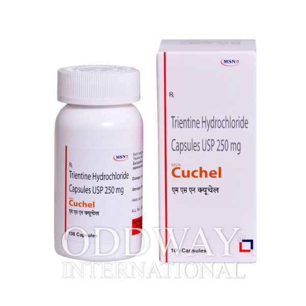 buy 250mg Trientine Hydrochloride Capsule online Trientine 250 mg capsule