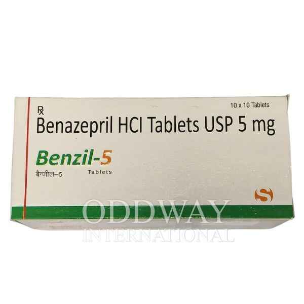 benazepril 5mg tablet box