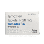 box of Tamodex 20 Tablet