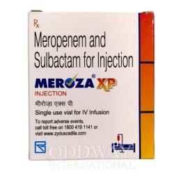 Meropenem and Sulbactam for injection