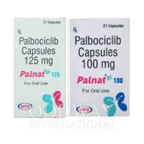 box of palnat 100 mg & 125 mg
