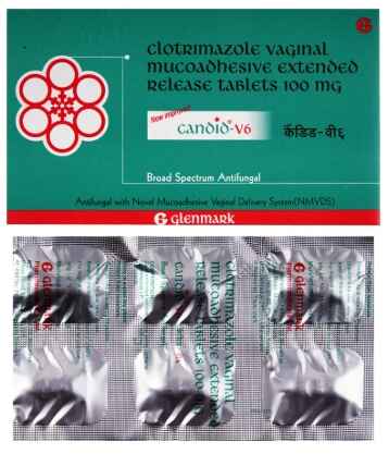 CANDID V6 Clotrimazole vaginal tablet