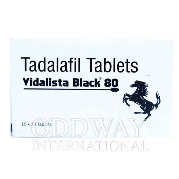 Vidalista Black 80 mg