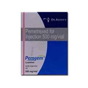 Order Pemetrexed 500 mg at lowest price Pemgem 500 mg Injection