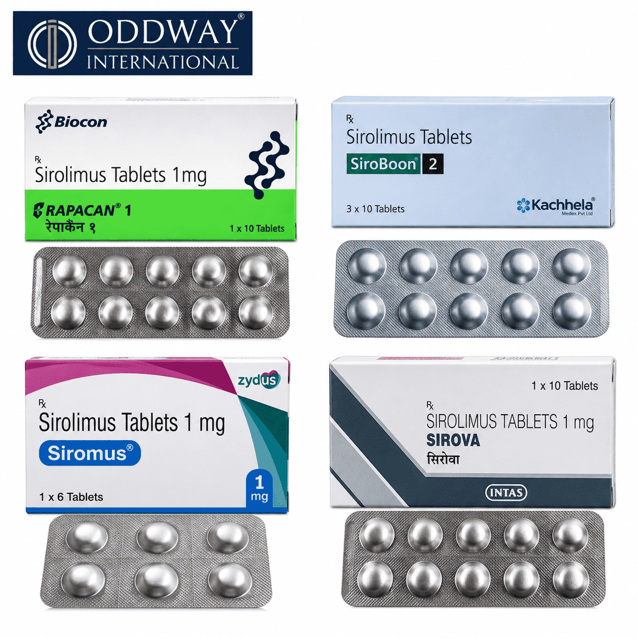 Buy Sirolimus Tablets Online – Rapacan, Siromus, Sirova and Siroboon Buy sirolimus tablets online from brands including Rapacan, Siromus, Sirova and Siroboon
