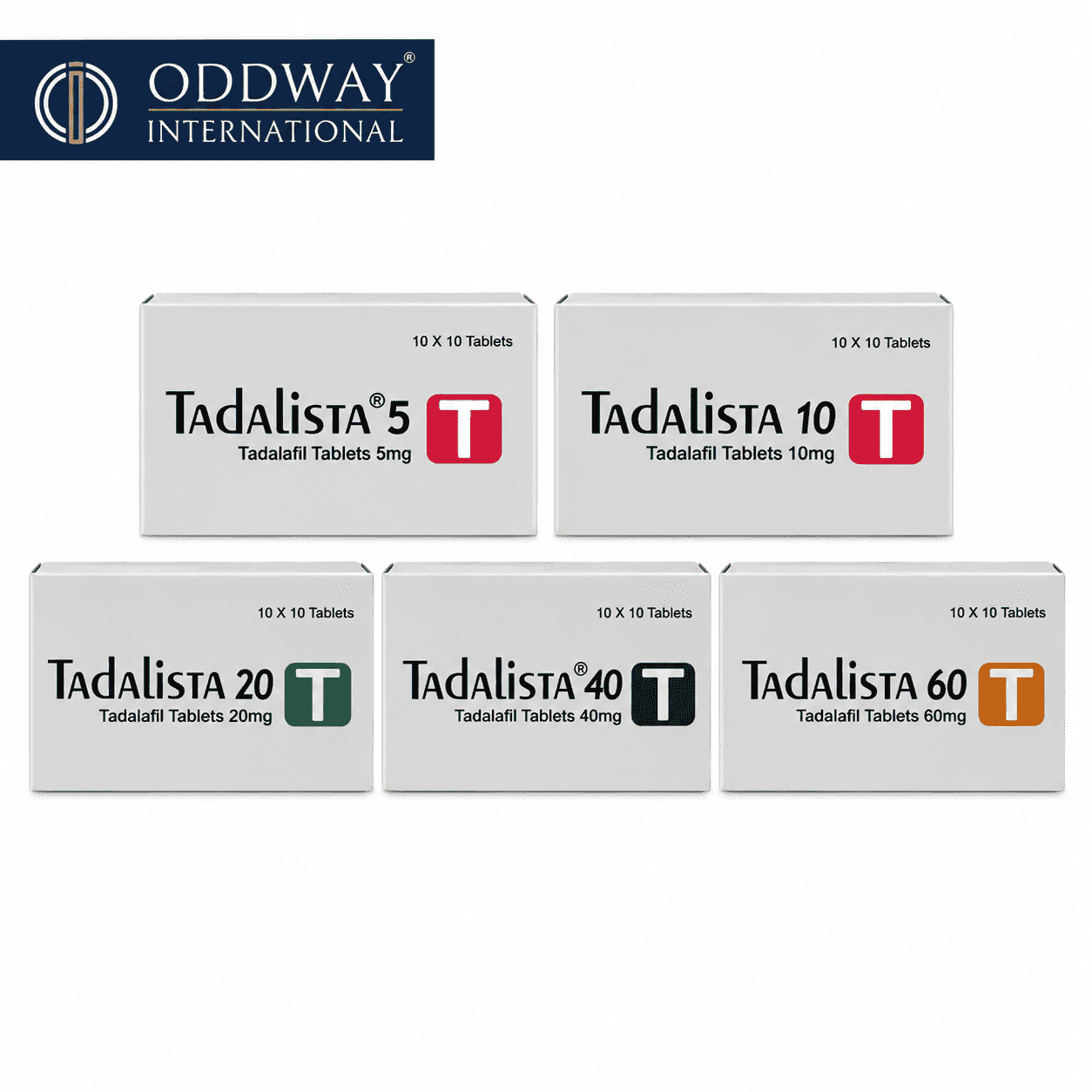 fortune healthcare tadalista tablets in 20mg, 10mg, 5 mg,40 mg, 60 mg