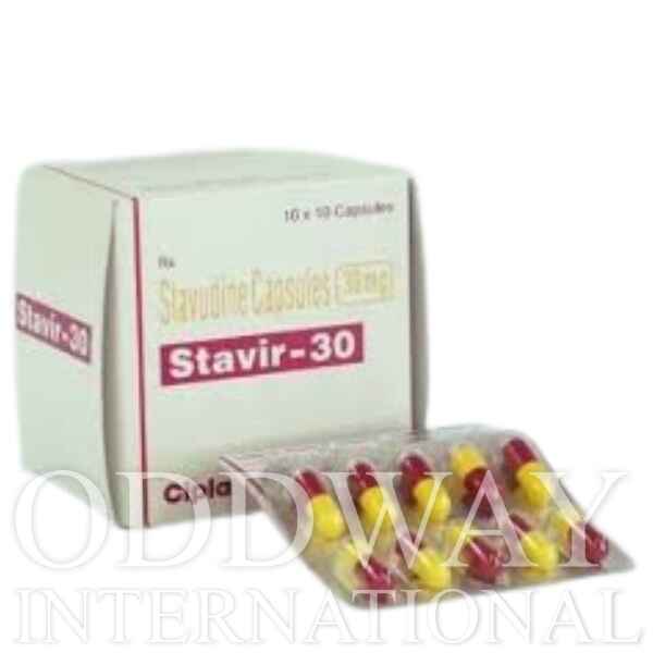 Order Stavir Stavudine 30 mg at lowest price Stavir Stavudine 30 mg Capsule