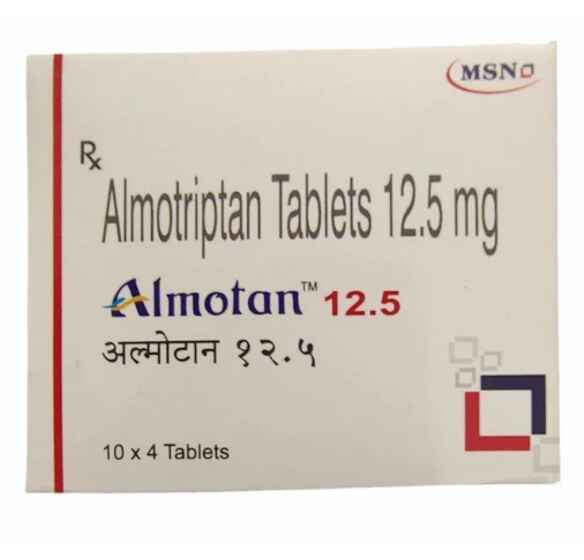 Almotriptan 12.5 mg tablet