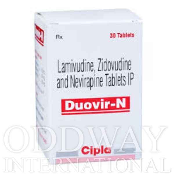 Order Lamivudine Zidovudine Nevirapine at lowest price Duovir-N Lamivudine Zidovudine Nevirapine Tablets