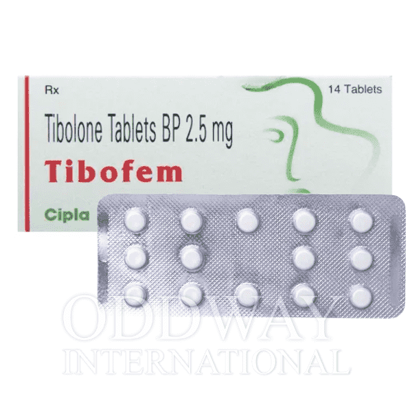 Tibofem tibolone 2.5 mg tablets