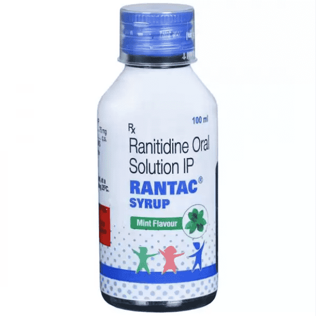 bottle of Ranitidine Syrup