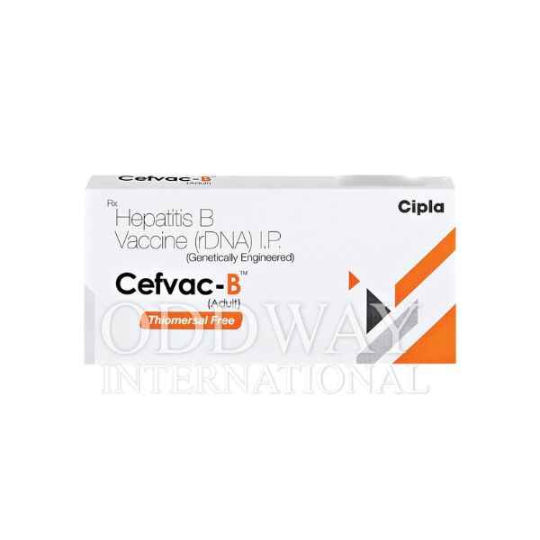 Cefvac-B Hepatitis B Vaccine For Adults