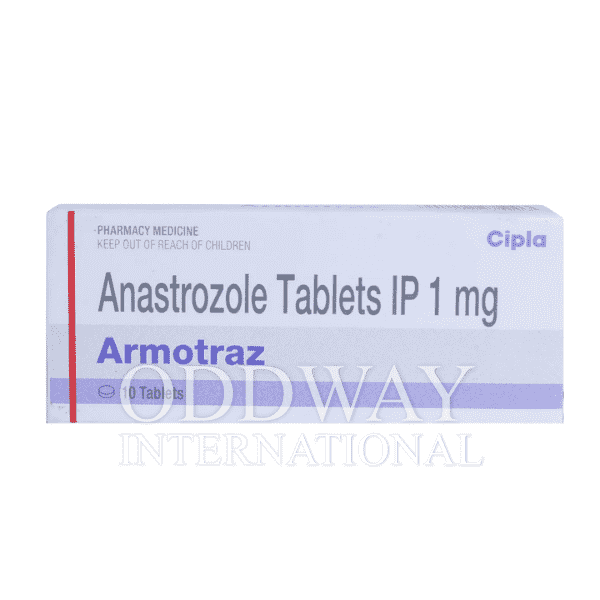 Anastrozole 1 mg Tablet blister pack for wholesale export