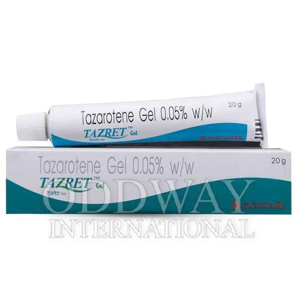 Order Tazrat gel at lowest price Tazrat - tazarotene cream - tazarotene gel