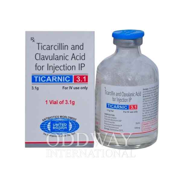 ticarcillin clavulanic acid injection image