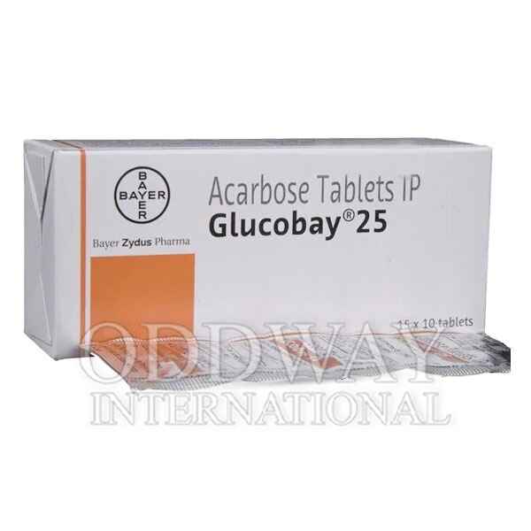 Glucobay 25mg Acarbose 100 mg
