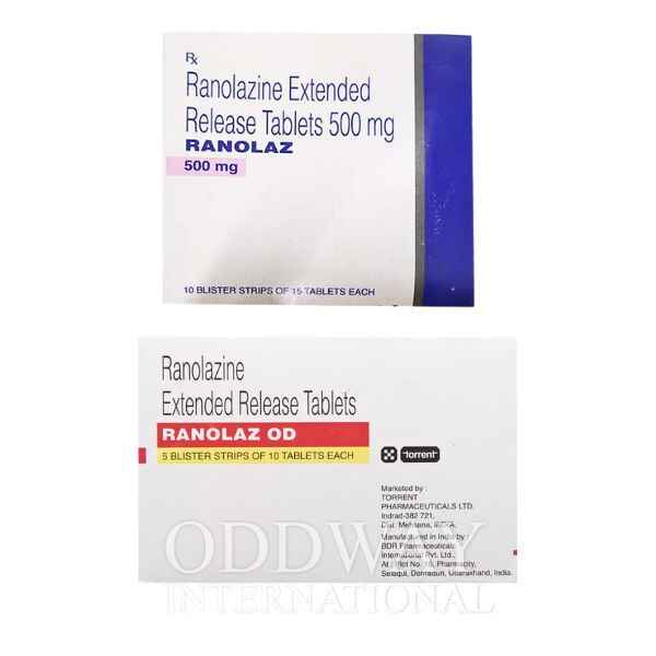 Ranolazine 500 mg