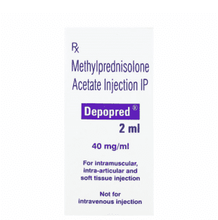 packing of Methylprednisolone acetate injection