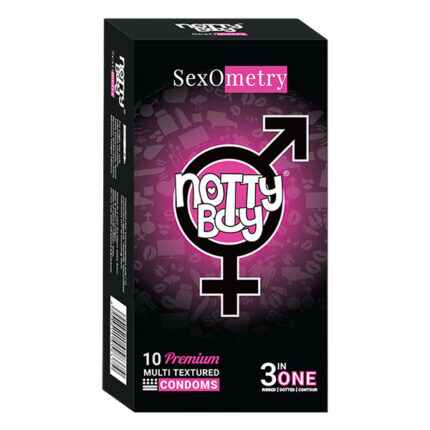 Ribbed and dotted condoms