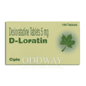Desloratadine 5 mg tablet