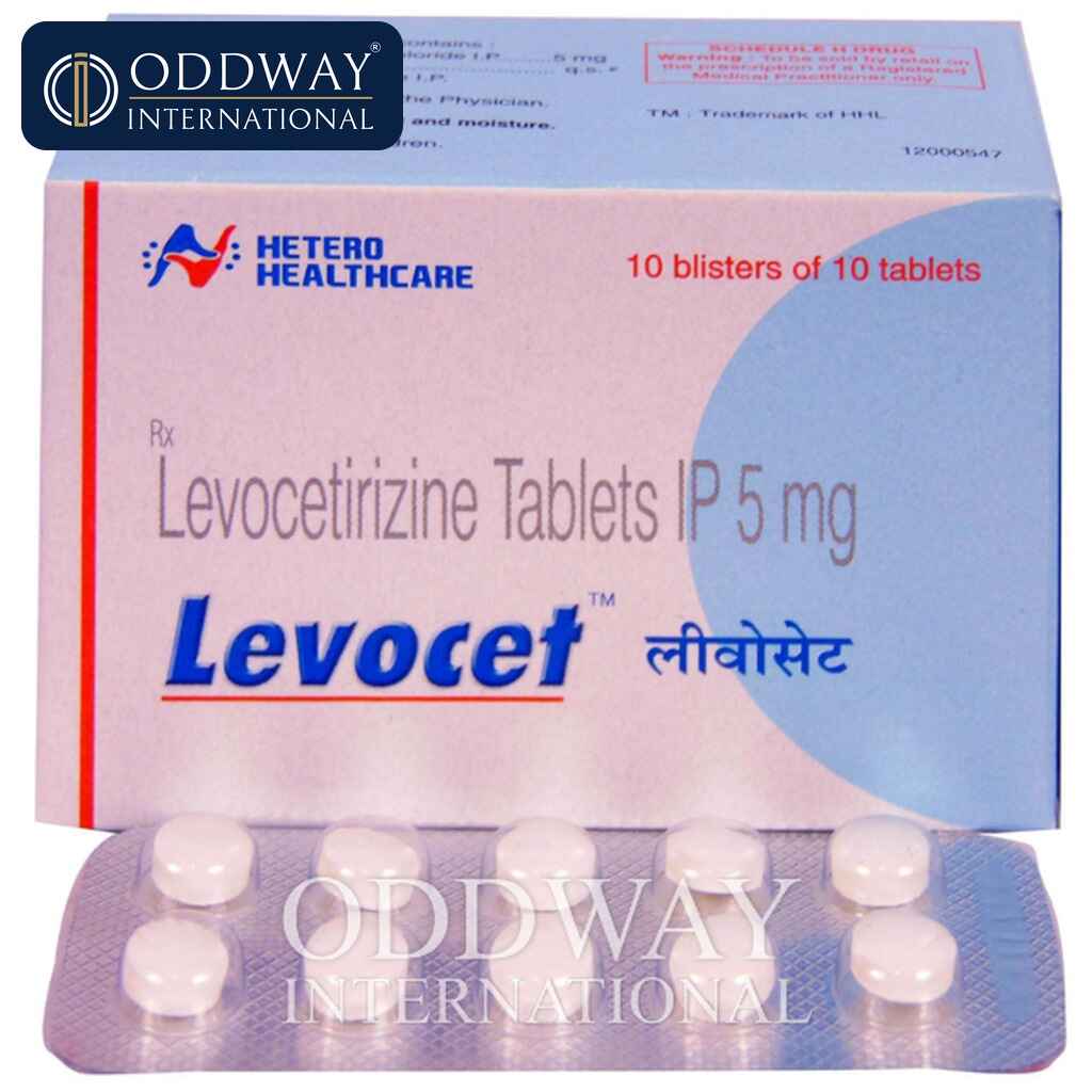 Levocetirizine 5 mg Tablet Price In India | Wholesale Supplier